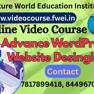 Advanced Wordpress Website Designing Course